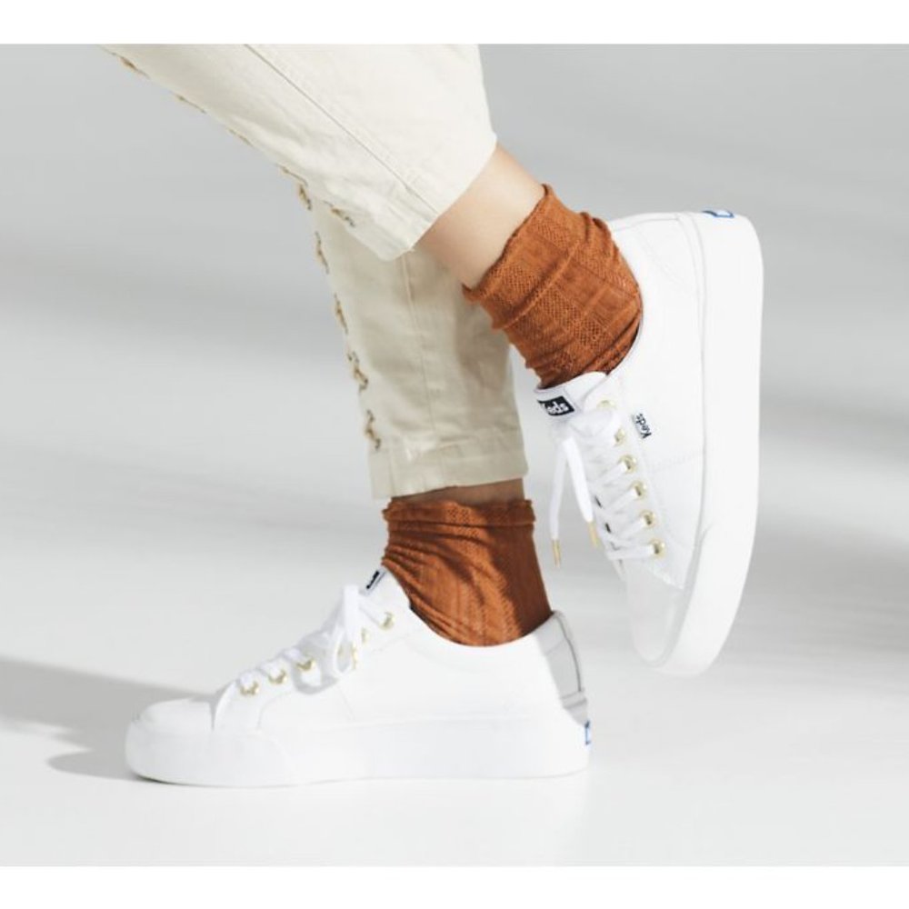 KEDS Jump Kick Duo Leather Sneaker Womens Size 10